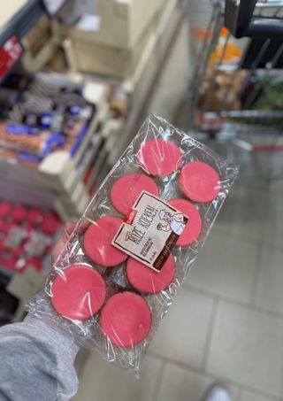 Roze koeken