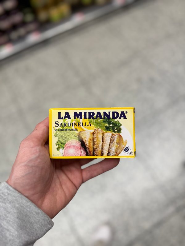 Sardinella in Zonnebloemolie