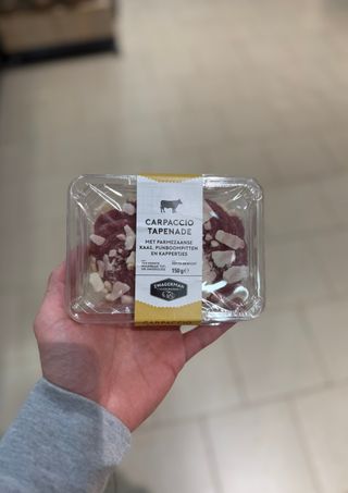 Carpaccio tapenade
