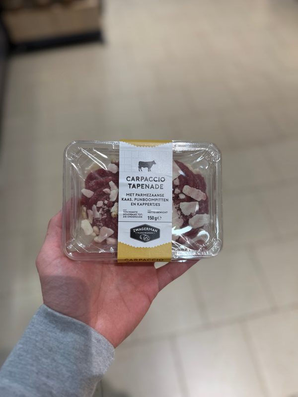 Carpaccio tapenade