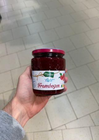 Confiture allégée Framboises