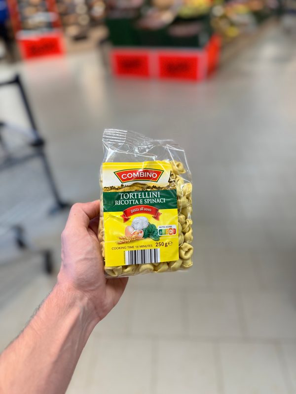 Tortellini Ricotta e Spinaci