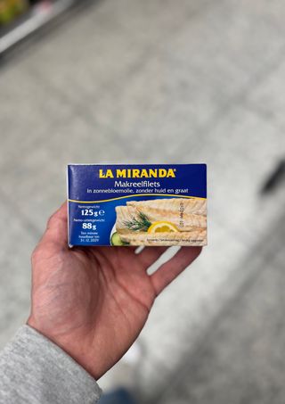 Makreelfilets in Zonnebloemolie