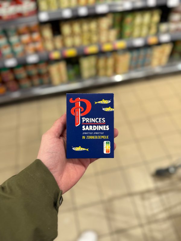 Sardines in Zonnebloemolie