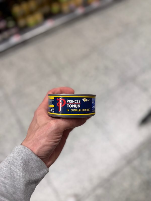 Tonijn  in Zonnebloemolie