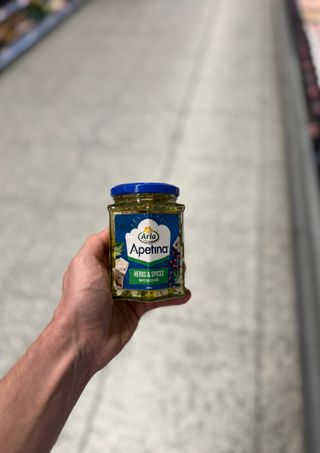 Apetina White Cheese in Oil Herbs & Spices
