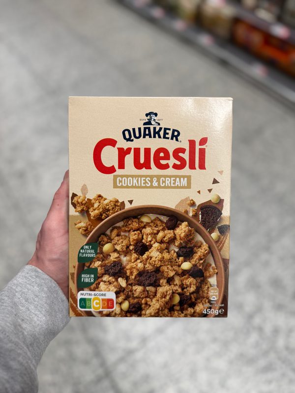 Cruesli Cookies & Cream
