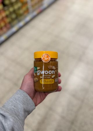 100% Pindakaas met Stukjes Pinda