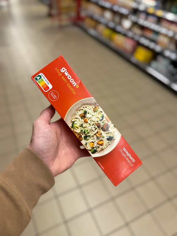 Spaghetti vlugkokend