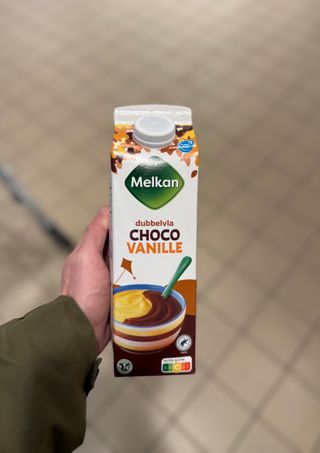 Dubbelvla Choco Vanille