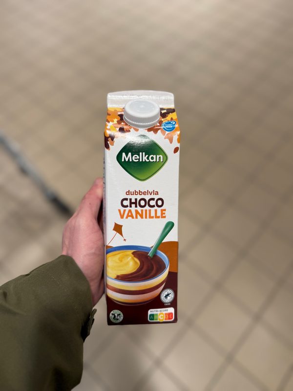 Dubbelvla Choco Vanille