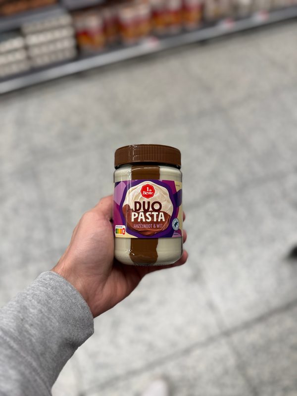 Duo Pasta Hazelnoot & Wit