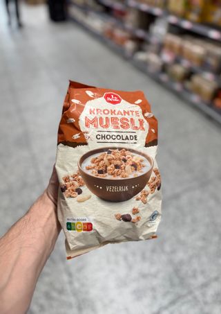Krokante Muesli Chocolade