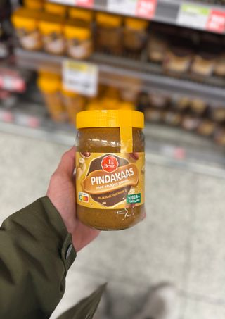 Pindakaas met Stukje pinda