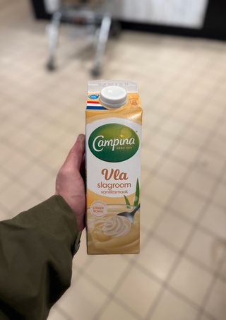 Vla Slagroom Vanillesmaak