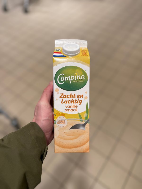 Zoet en Luchtig Vanille Smaak