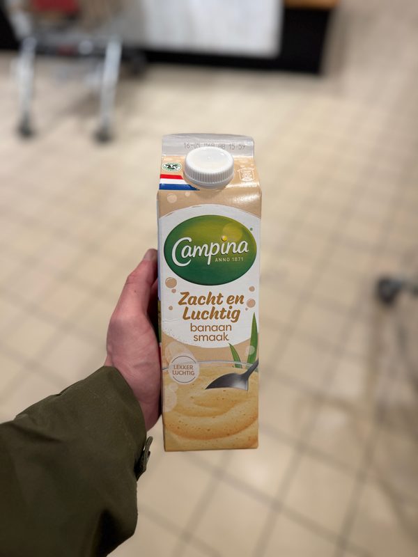 Zacht en Luchtig Banaan Smaak