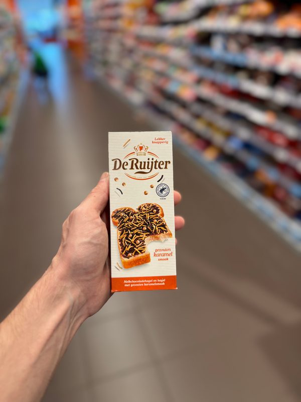 Melkchocoladehagel en Hagel met Gezouten Karamelsmaak