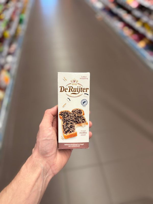 Melkchocoladehagel en Hagel met mokkasmaak