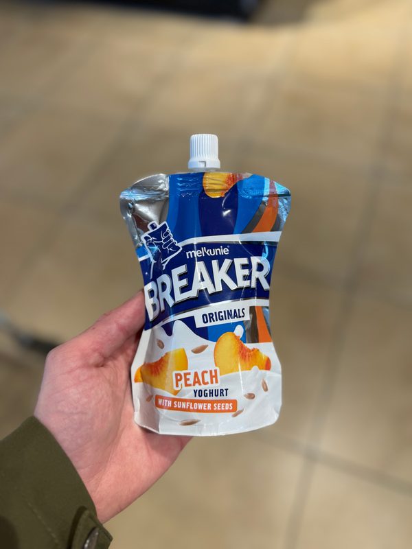 Breaker Peach Yoghurt