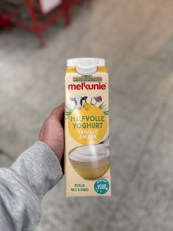 Halfvolle Yoghurt Vanille Smaak