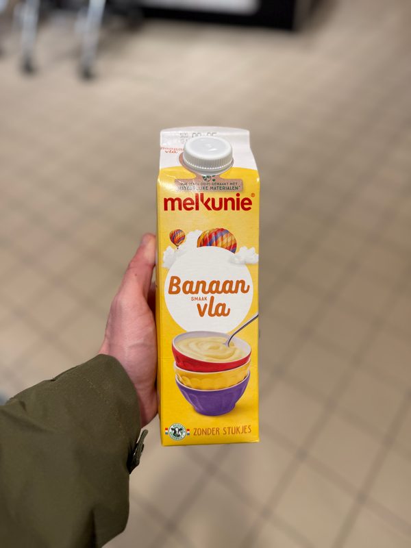 Banaan Smaak Vla