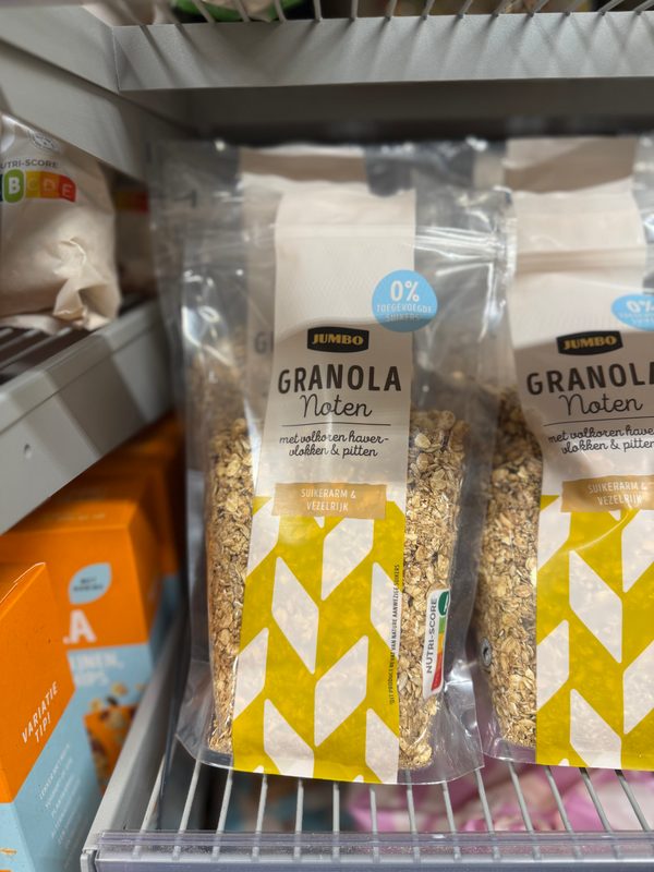 Granola Noten met Volkoren Havervlokken & Pitten