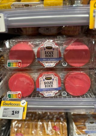 Roze Koek Zoet & Zacht