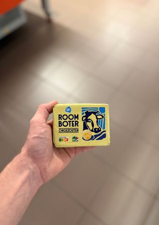 Roomboter ongezouten