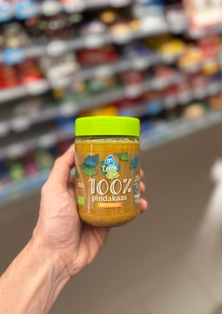 Pindakaas 100% met Stukjes