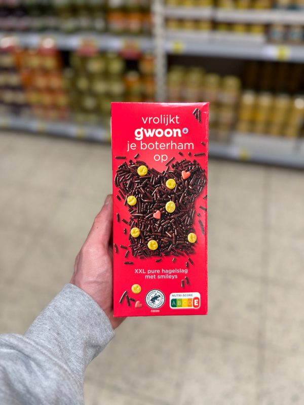 XXL Pure Hagelslag met Smileys