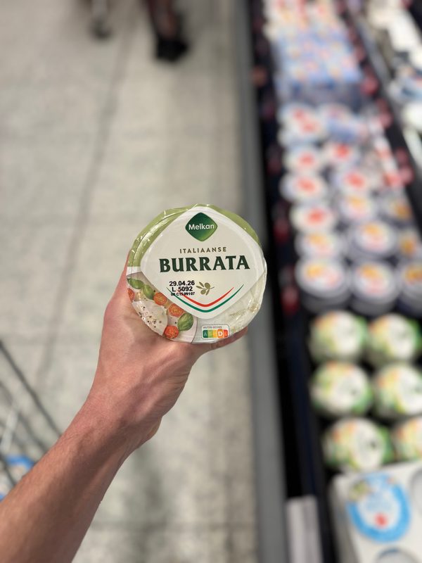 Italiaanse Burrata