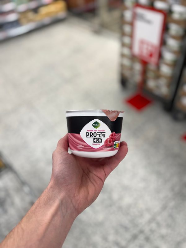 Proteïne Kwark met Yoghurt Framboos