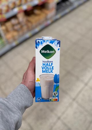 Houdbare Half Volle Melk