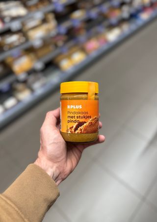 Pindakaas met Stukjes Pinda