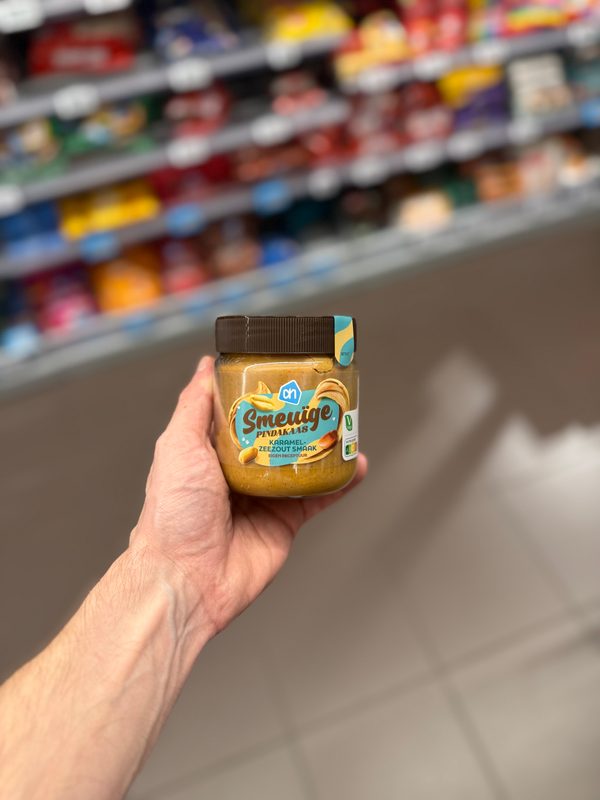Smeuïge Pindakaas Karamel Zeezout Smaak