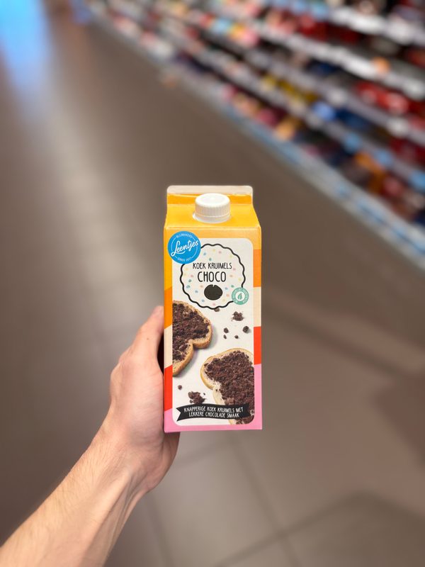 Koek Kruimels Choco